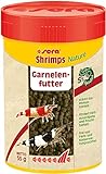 sera Shrimps Nature 100 ml (55 g) - Garnelenfutter mit Spirulina und Erlenzapfen, für Garnelen...