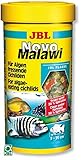 JBL NovoMalawi Alleinfutter für algenfressende Buntbarsche, Flocken 1 l, 30011, 160 g (1er Pack)