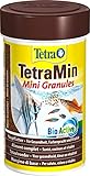 TetraMin Mini Granules - langsam absinkendes Fischfuter für kleine Zierfische wie z.B. Salmler und...