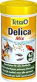 Tetra Delica Mix Naturfutter - Mischung mit 4 verschiedenen Futtertiere (Wasserflöhe, Artemia,...
