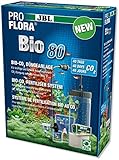 JBL ProFlora Bio80, 2 Bio-CO2-Düngeanlage mit erweiterbaren Diffusor für Aquarien von 30 - 80 l,...